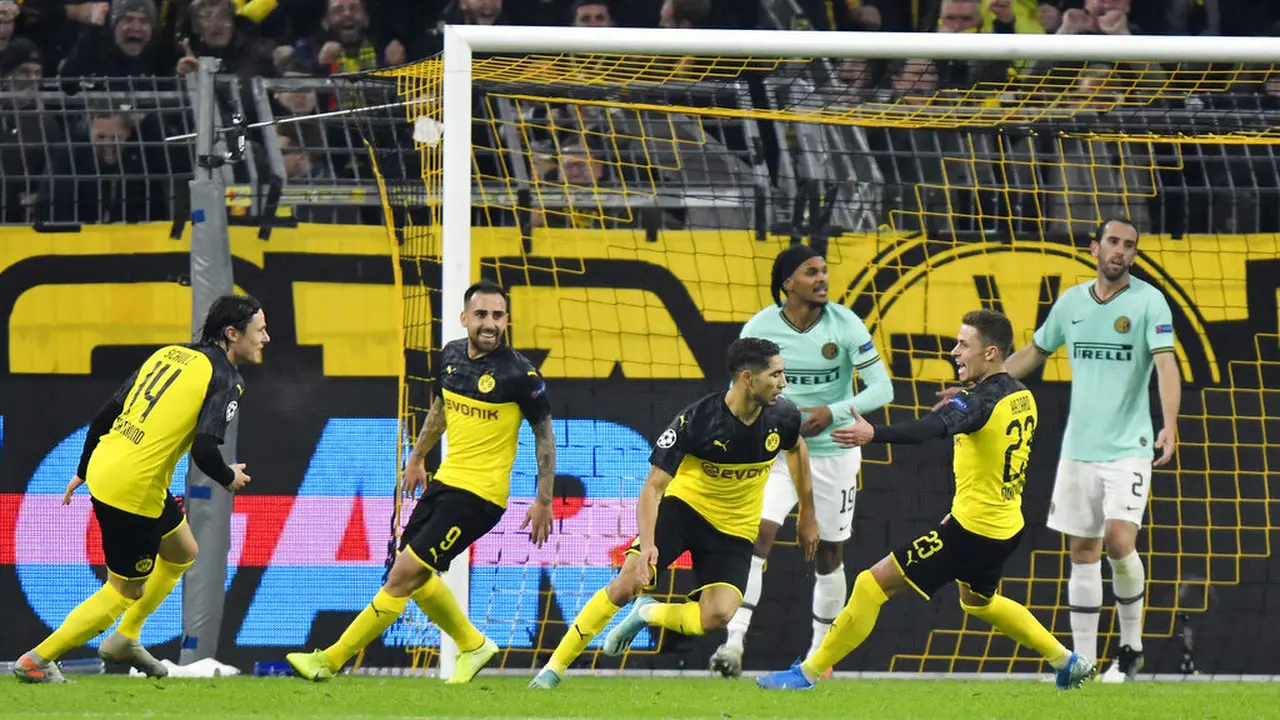 Inter Milan Vs Borussia Dortmund
