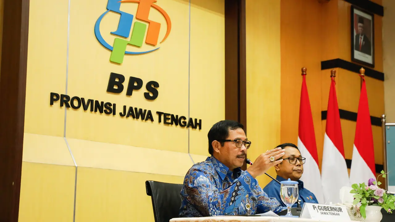 Kemiskinan di Jateng Turun 0,30%, Pj Gubernur Jateng Minta Semua Pihak Tetap Bekerja Keras