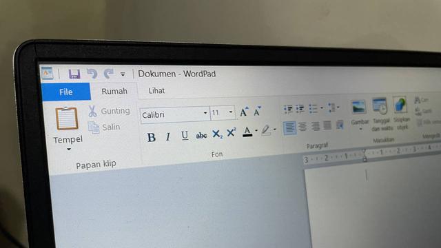 Aplikasi WordPad