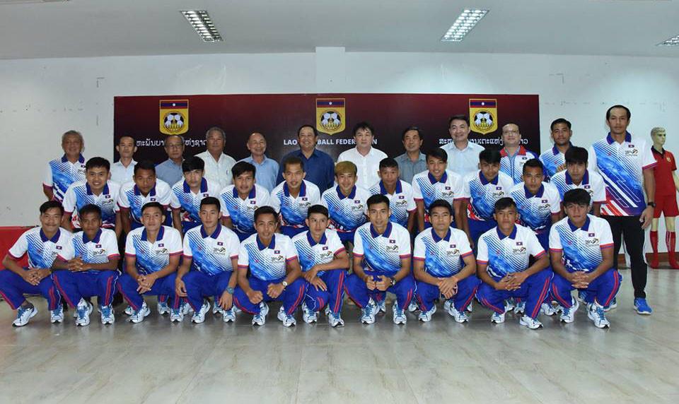 Timnas Laos U-22 di SEA Games 2017. (Bola.com/Dok. LFF)