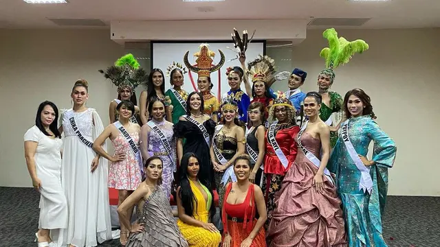 7 Potret Millen Cyrus Ikut Miss Queen Indonesia, Jadi Wakil DKI Jakarta