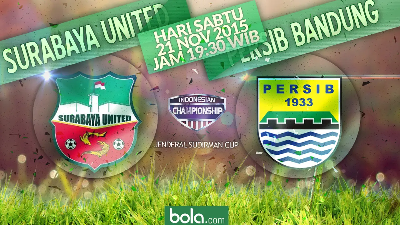 Surabaya United vs Persib Bandung 9Bola.com/Samsul Hadi)