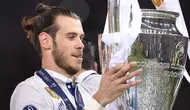 Eks bintang Real Madrid, Gareth Bale akhirnya resmi mengumumkan bahwa dirinya akan bergabung dengan klub Major League Soccer (MLS), Los Angeles FC. (AFP/Filippo Monteforte)