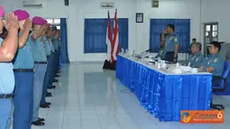 Citizen6, Surabaya: Sekitar 305 peserta yang dinyatakan lolos seleksi akhir yang diumumkan pada pukul 14.00 WIB, langsung dibawa ke Puslatdiksarmi yang berlokasi di Juanda, Sidoarjo. (Pengirim: Penkobandikal)