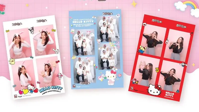 Abadikan Momen Bareng Keluarga dengan Frame Hello Kitty