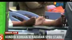 Korban kebakaran SPBU Brebek, Sidoarjo, Jawa Timur, dirujuk ke RSUD Dokter Sutomo.