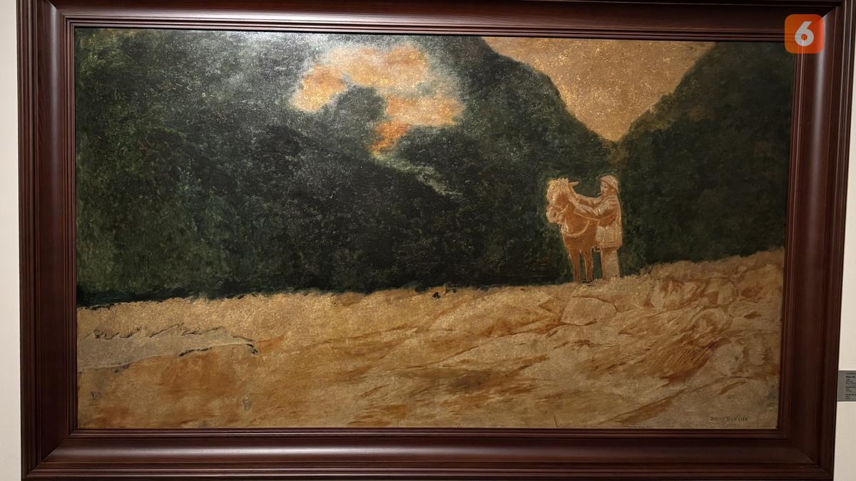 Laporan Liputan6.com dari Hanoi: Kisah Lukisan Pria dan Kuda Jadi Harta Karun Vietnam