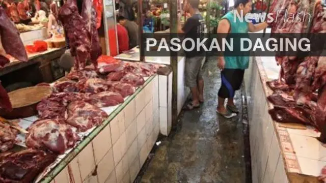 Pemprov DKI Jakarta menyiapkan rencana untuk menambah stok daging, yang ada di lokasi Operasi Pasar.