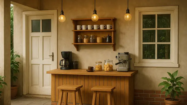 8 Inspirasi Warung Kecil di Teras Rumah, Desain Sederhana yang Menguntungkan