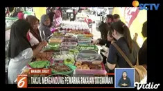 Takjil mengandung pewarna pakaian berbahaya Rhodamin B beredar di Kota Manado.