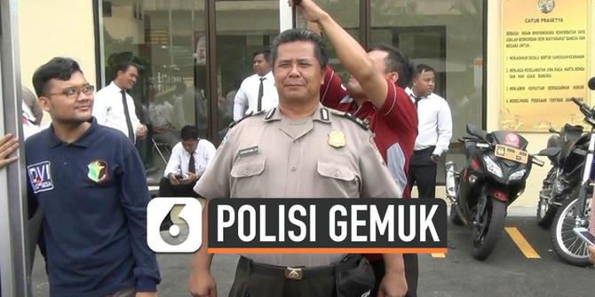 VIDEO: Polisi Gemuk Wajib Mengikuti Latihan Khusus