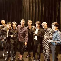 BTS dan Coldplay. (Twitter/ coldplay)