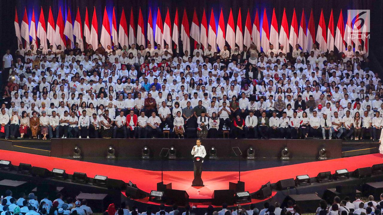 Bersama Ma"ruf Amin, Jokowi Sampaikan Pidato Visi Indonesia