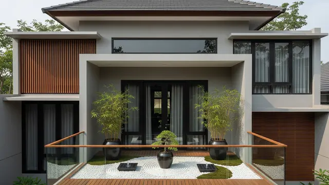 Konsep "Zen Garden Jepang Mini"