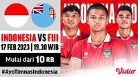 Sedang Berlangsung, Live Streaming Laga Uji Coba Timnas U-20 Indonesia Vs Fiji di Vidio