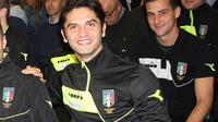 Daniele De Santis, wasit Liga Italia yang tewas ditusuk di rumahnya bersama pacarnya yang juga model. (Dok. aia.figc.it)