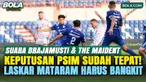 Presiden Brajamusti, RM Satrio Wijayanto, dan Ketua Umum The Maident, Rendy Agung Prasetya, merespons keputusan PSIM Yogyakarta mengakhiri kerja sama dengan Jean-Paul van Gastel. Keduanya menilai keputusan manajemen tersebut sudah tepat jika melihat ...