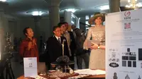 Raja Belanda Willem-Alexander dan Ratu Maxima berkunjung ke UGM Yogyakarta, Rabu (11/3/2020). (Liputan6.com/ Switzy Sabandar)