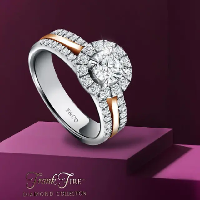 Cincin Berlian Frank & co.