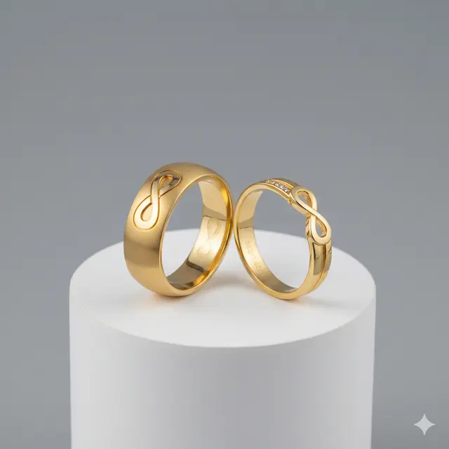 7 Model Cincin Emas Couple Terbaru, Pilihan Modern dengan Sentuhan Mewah