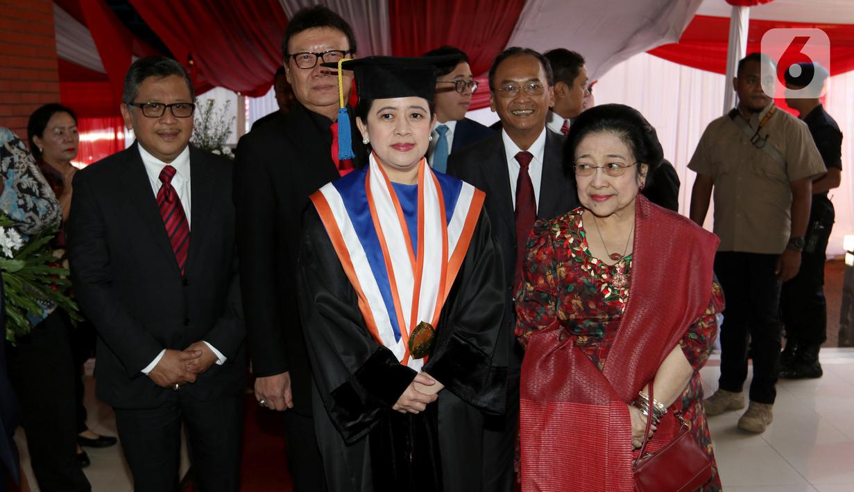 Foto Megawati Hingga Jk Hadiri Penganugerahan Doktor Hc Puan Maharani News Liputan6 Com