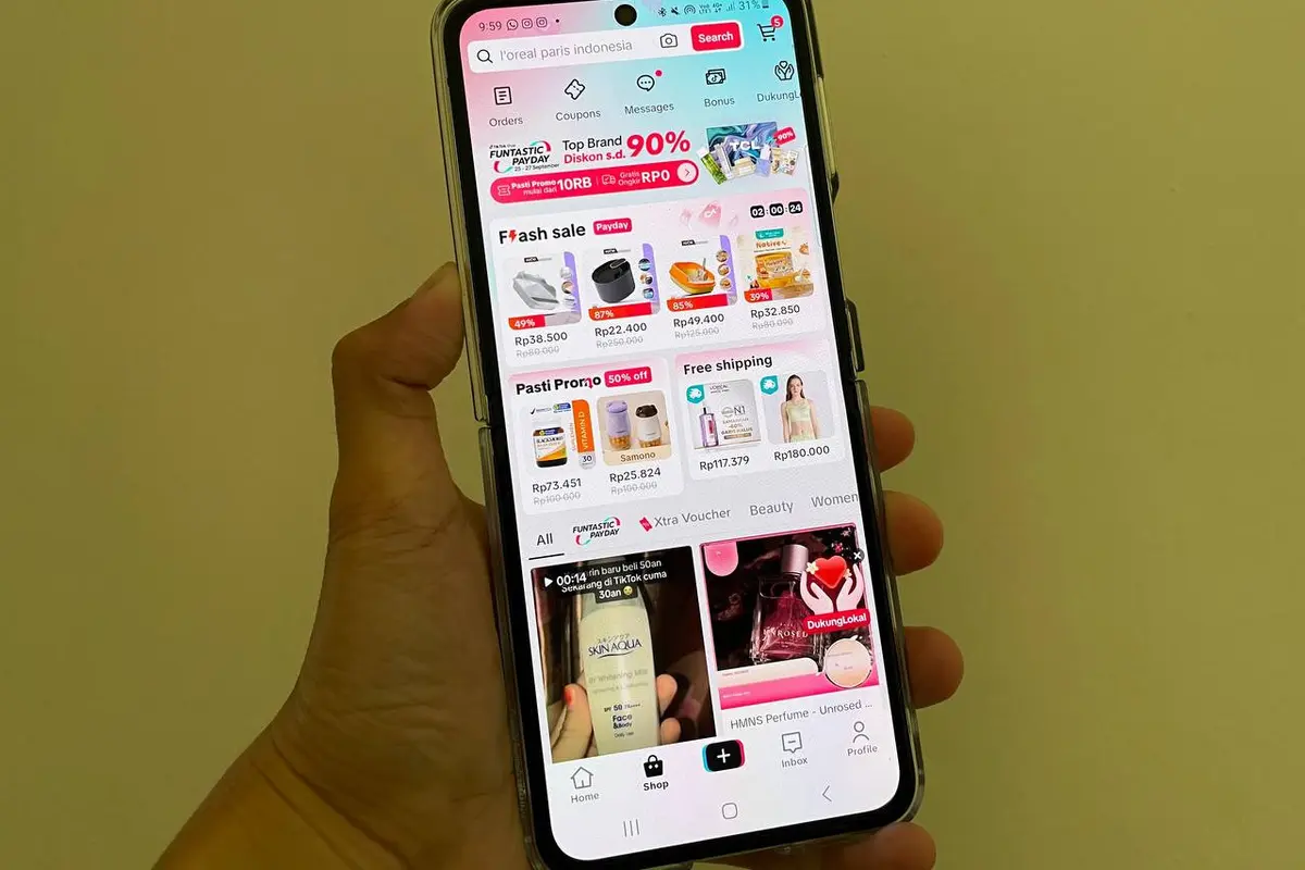 TikTok Shop (Liputan6.com/ Agustin Setyo W)