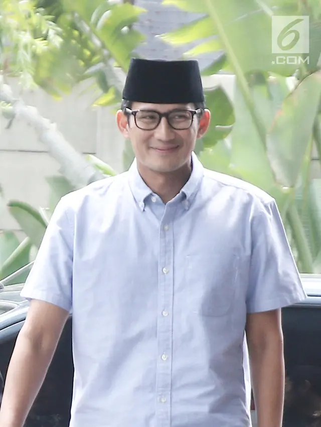 Sandiaga Uno Serahkan LHKPN ke KPK