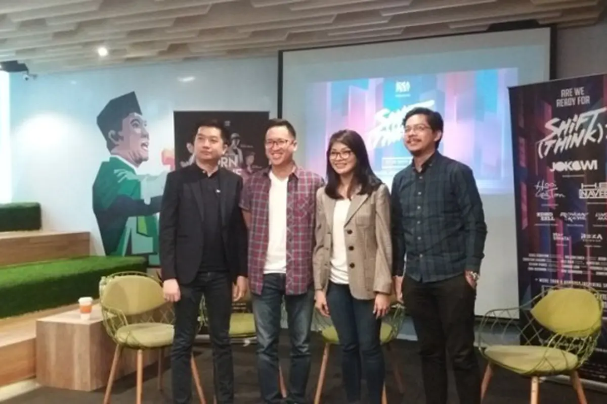 Konferensi Pers IdeaFest 2016 di Jakarta, Rabu (14/9/2016). Liputan6.com/Agustin Setyo Wardani