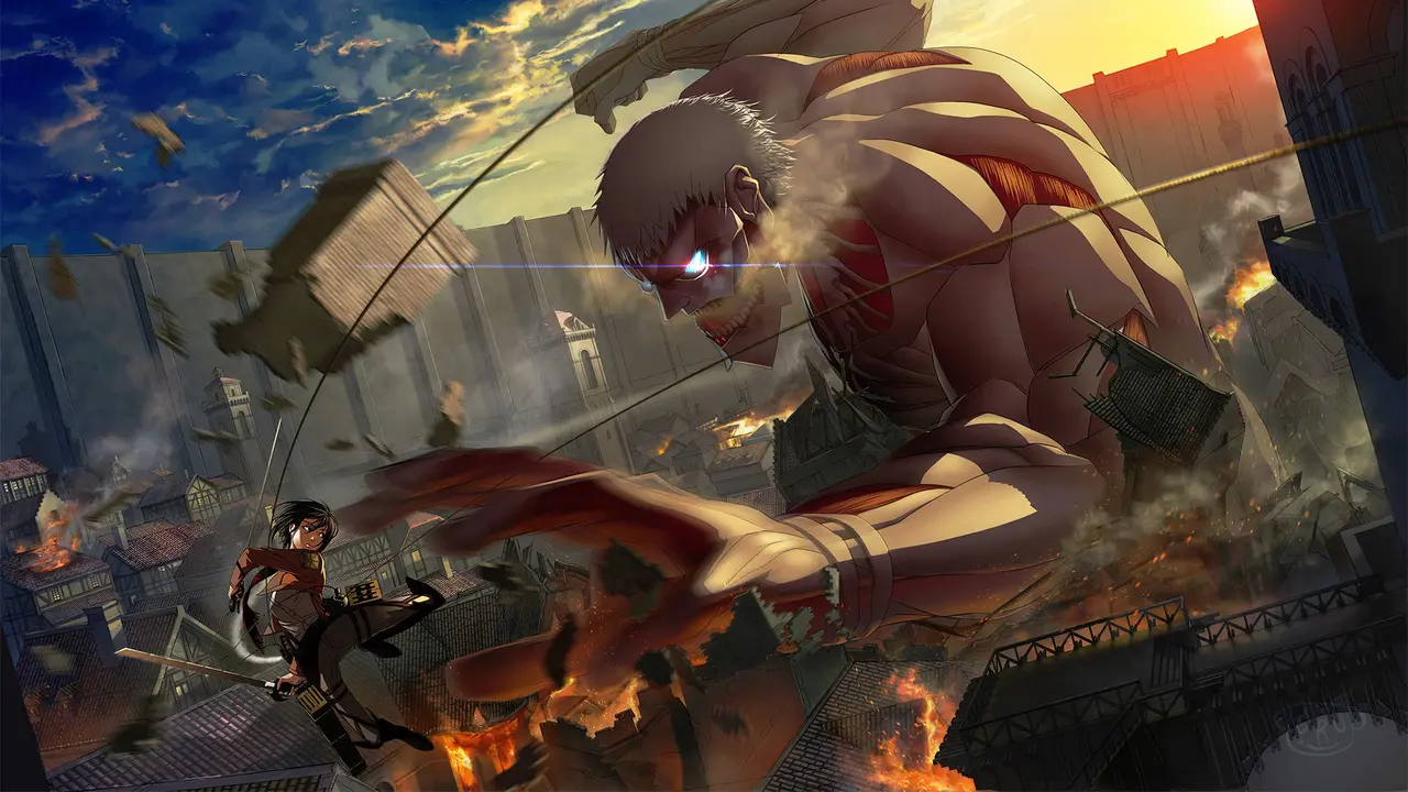 Attack on Titan dan Superhero Marvel Berkolaborasi