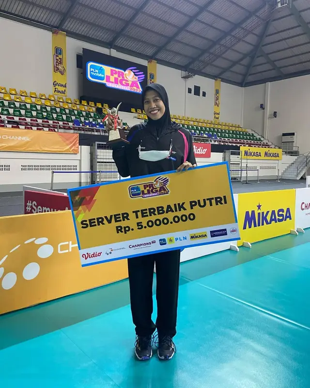 6 Potret Megawati Hangestri raih penghargaan individu, dinobatkan pemain voli terbaik dunia 2025