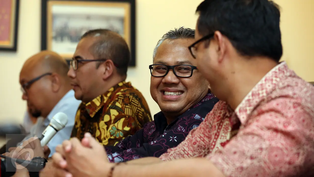 Arief Budiman Saat Terpilih Menjadi Ketua KPU-Jakarta- Johan Tallo-20170412-