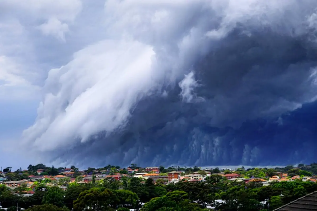 Menengok Potret 'Tsunami Awan' yang Hampiri Sydney, Australia