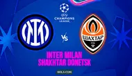 Prediksi Inter Milan Vs Shakhtar Donetsk di Liga Champions: Performa Domestik Memberi Harapan