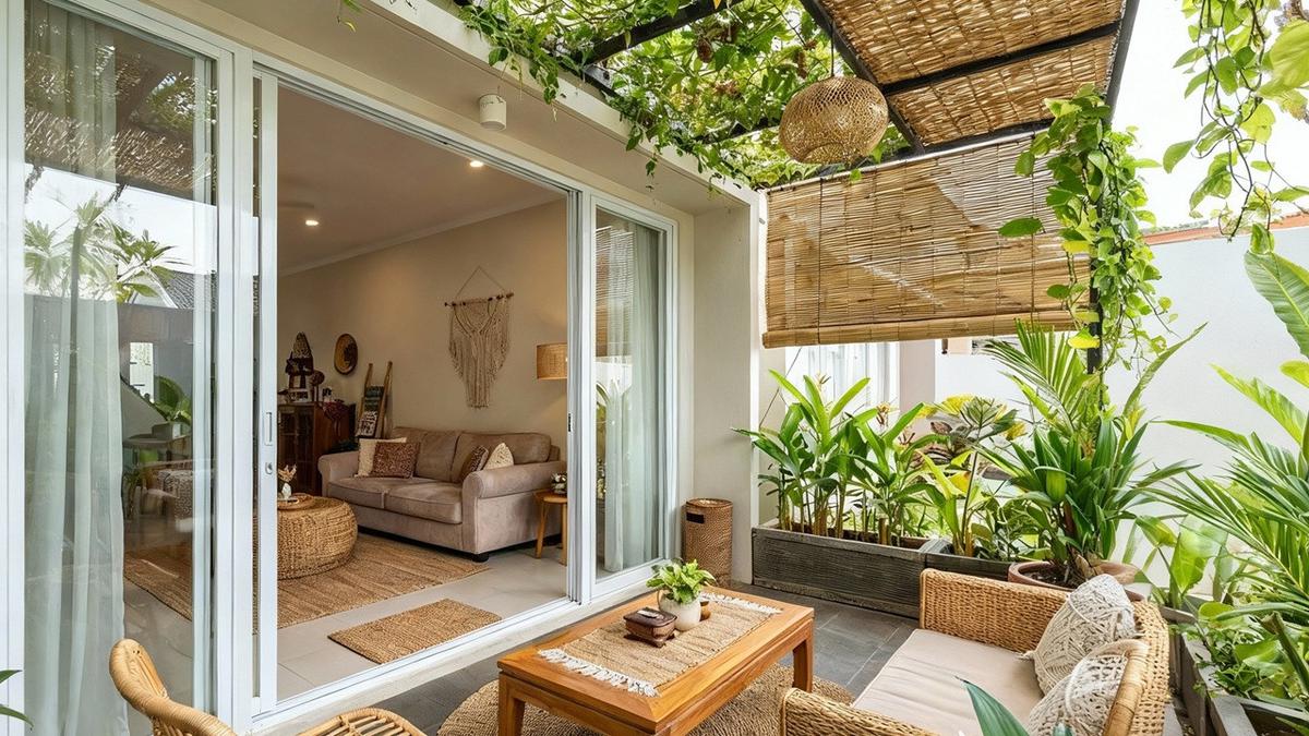 10 Inspirasi Teras Sekaligus Ruang Tamu Teduh dan Nyaman, Bikin Rumah Lebih Sejuk