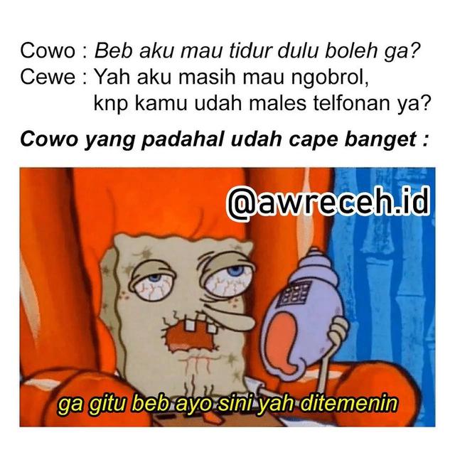 10 Meme Kocak Orang Terlalu 'Bucin' Ini Bikin Tepuk Jidat