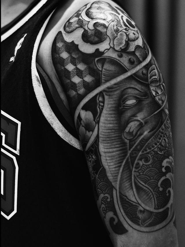 7 Momen Gading Marten Bikin Tato Gajah, Ada Makna Dibaliknya