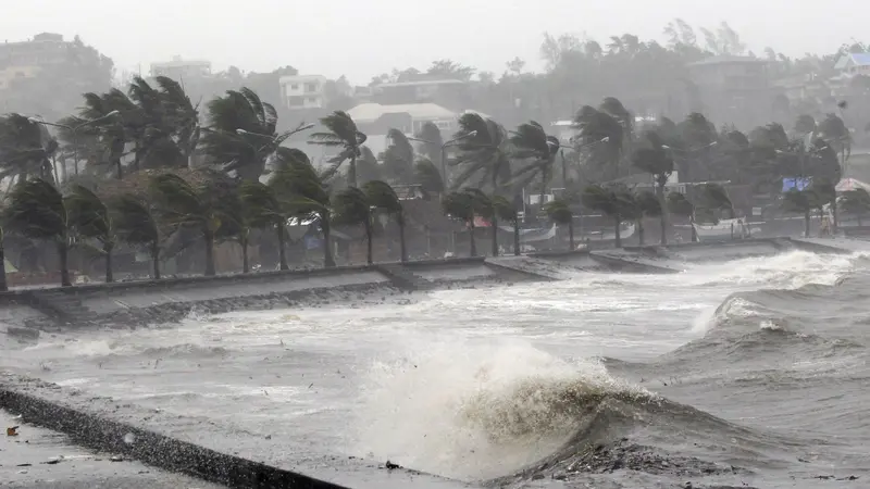 Tak Sedahsyat Haiyan, Topan Hagupit Tewaskan 3 Nyawa