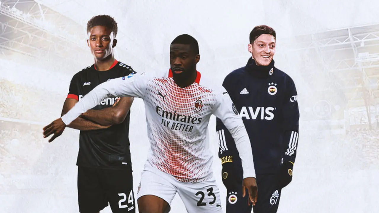 Ilustrasi - Demarai Gray, Fikayo Tomori, Mesut Ozil