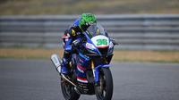 Pembalap Yamaha Racing Indonesia M Faerozi optimistis mampu meraih podium bersama tim Yamaha Racing Indonesia dalam seri perdana ARRC 2024 yang digelar di Sirkuit Buriram, Thailand, pada 15-17 Maret 2024. (Istimewa)