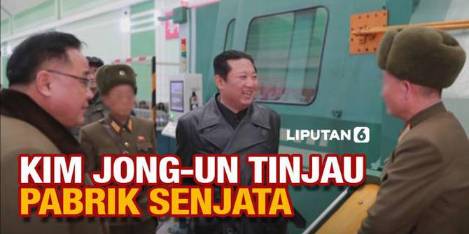 VIDEO: Senyuman Kim Jong-un Saat Tinjau Pabrik Senjata Mutkahir Korut