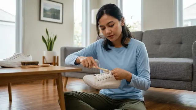 Cara Merawat Sepatu Putih