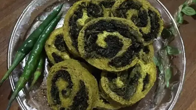 Resep rolade tahu kuning bayam. (dok. Cookpad @hanathalla)
