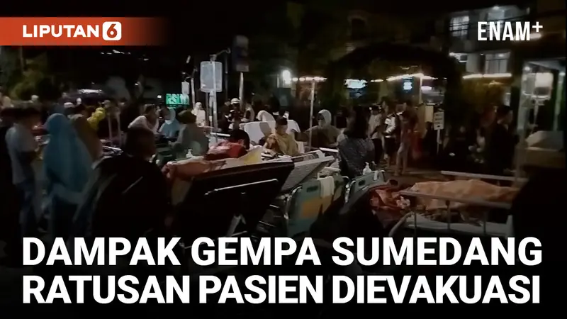 331 Pasien RSUD Sumedang Dievakuasi Usai Gempa ke Halaman Gedung dan Tenda Darurat