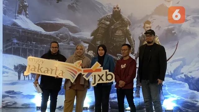 Pemda dan PlayStation Bikin Mural God of War Ragnarok