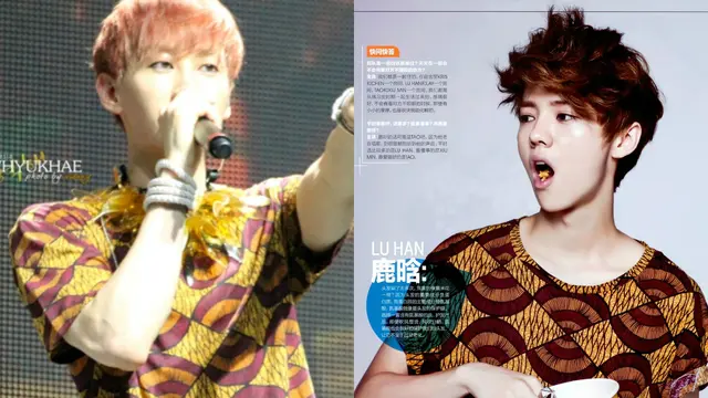 Luhan eks-EXO & Eunhyuk Super Junior
