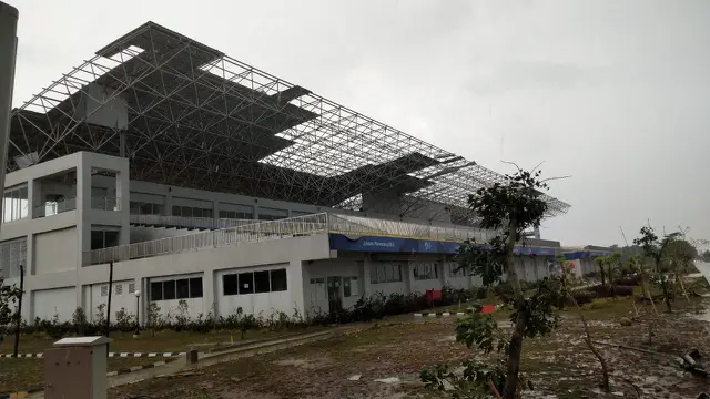Lokasi Asian Games 2018 di Palembang Ditutup Usai Dihantam Hujan Deras