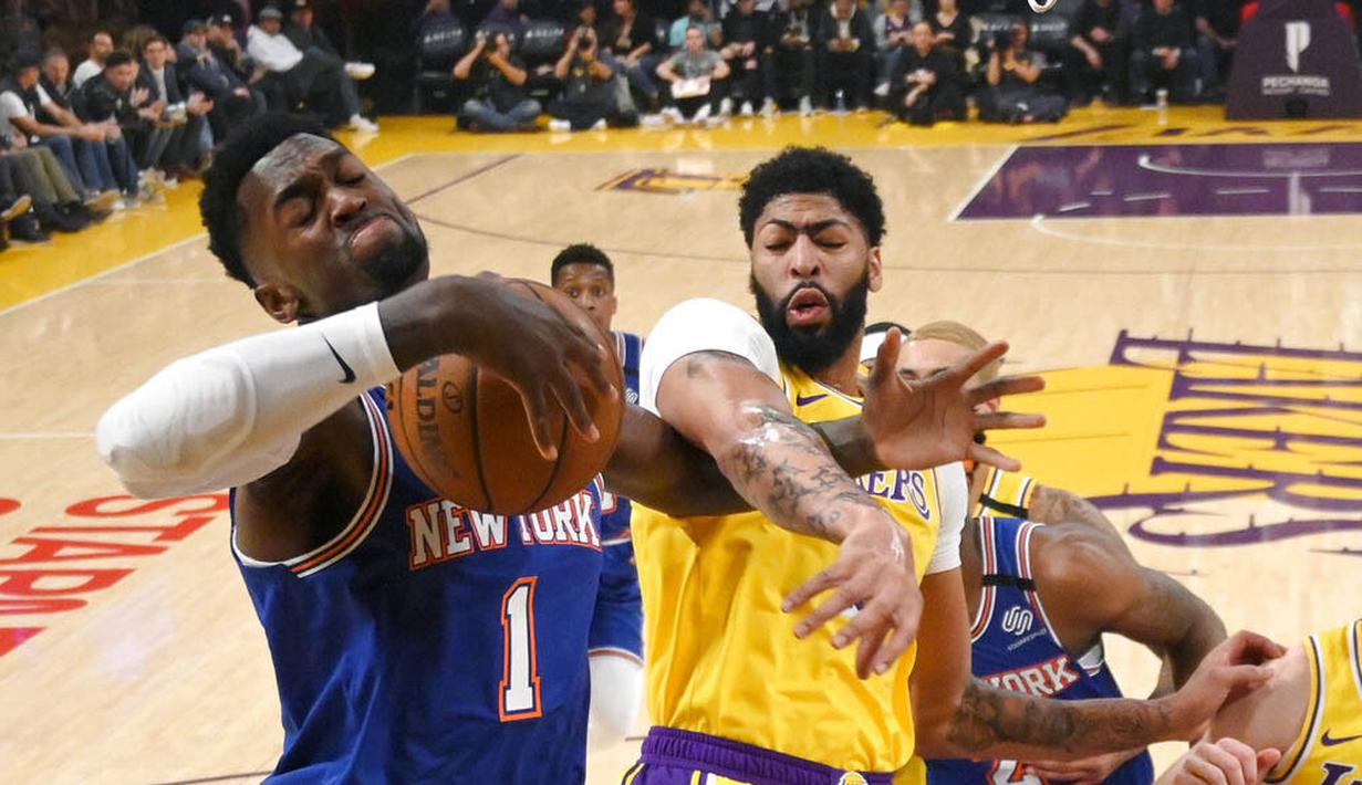 Foto Lebron James Bawa La Lakers Bungkam New York Knicks Nba Bola Com