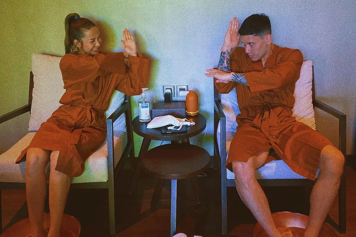 Momen Liburan Andrea Dian dan Ganindra Bimo di Bali, Romantis. (Sumber: Instagram/andreadianbimo)