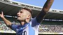 2. Ciro Immobile (Lazio) - 8 Gol (2 Penalti). (AP/Filippo Venezia)