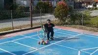 Intip Persiapan Atlet Boccia Asal Padang Menuju Peparnas 2021